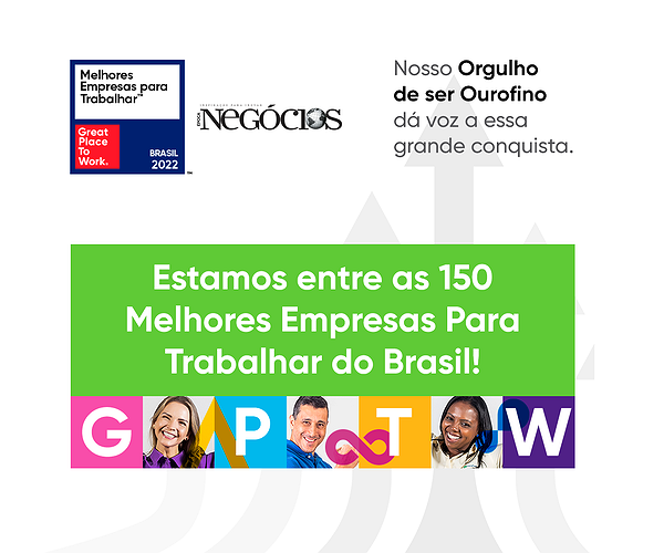Notícias - Ourofino Saúde Animal está entre as Melhores Empresas para Trabalhar no Brasil