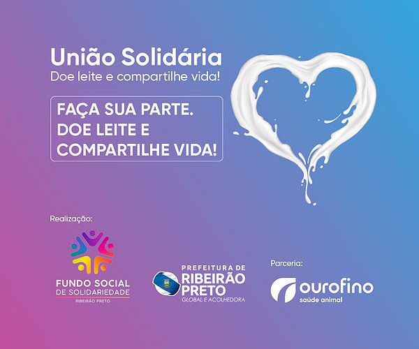 Notícias - Ourofino Saúde Animal realiza campanha União Solidária para arrecadação de leite