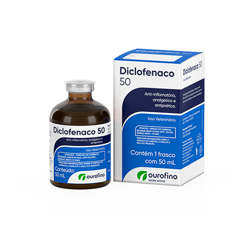Diclofenaco 50 Ourofino Animal Health
